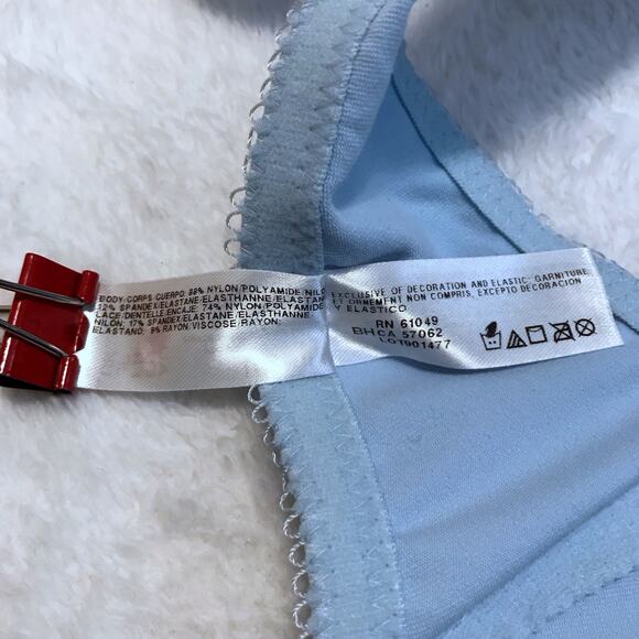 Wacoal NWT Blue Front Close Bra Women 34B - Picture 11 of 12